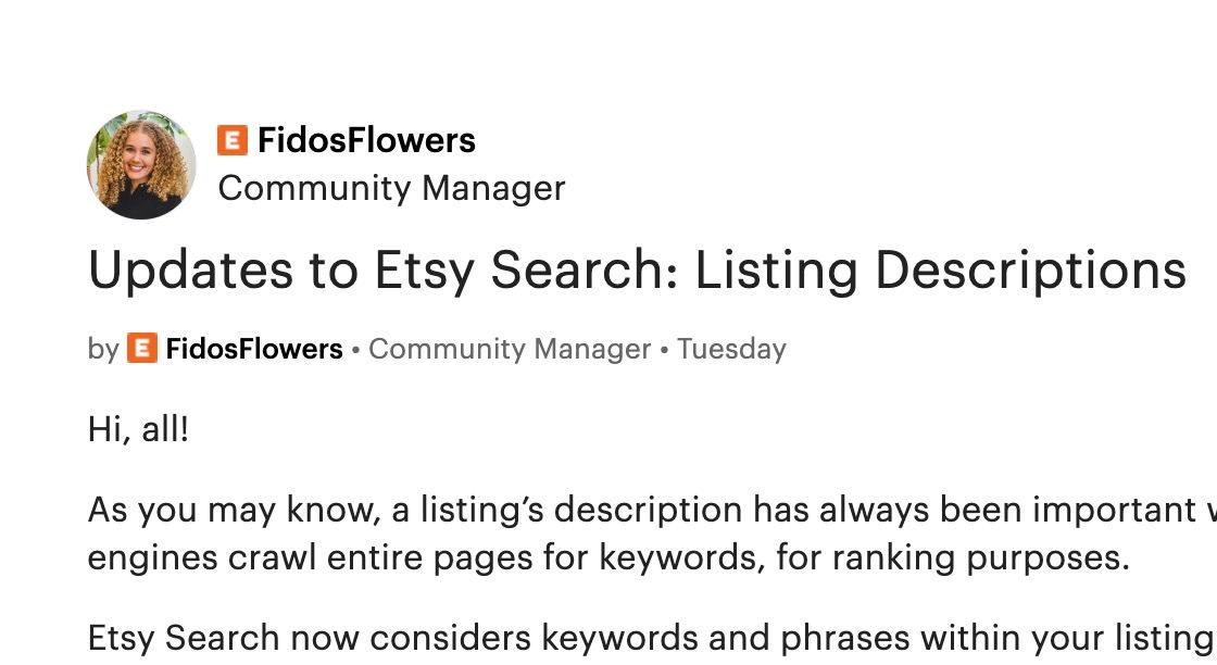 Пошук за описами на Etsy